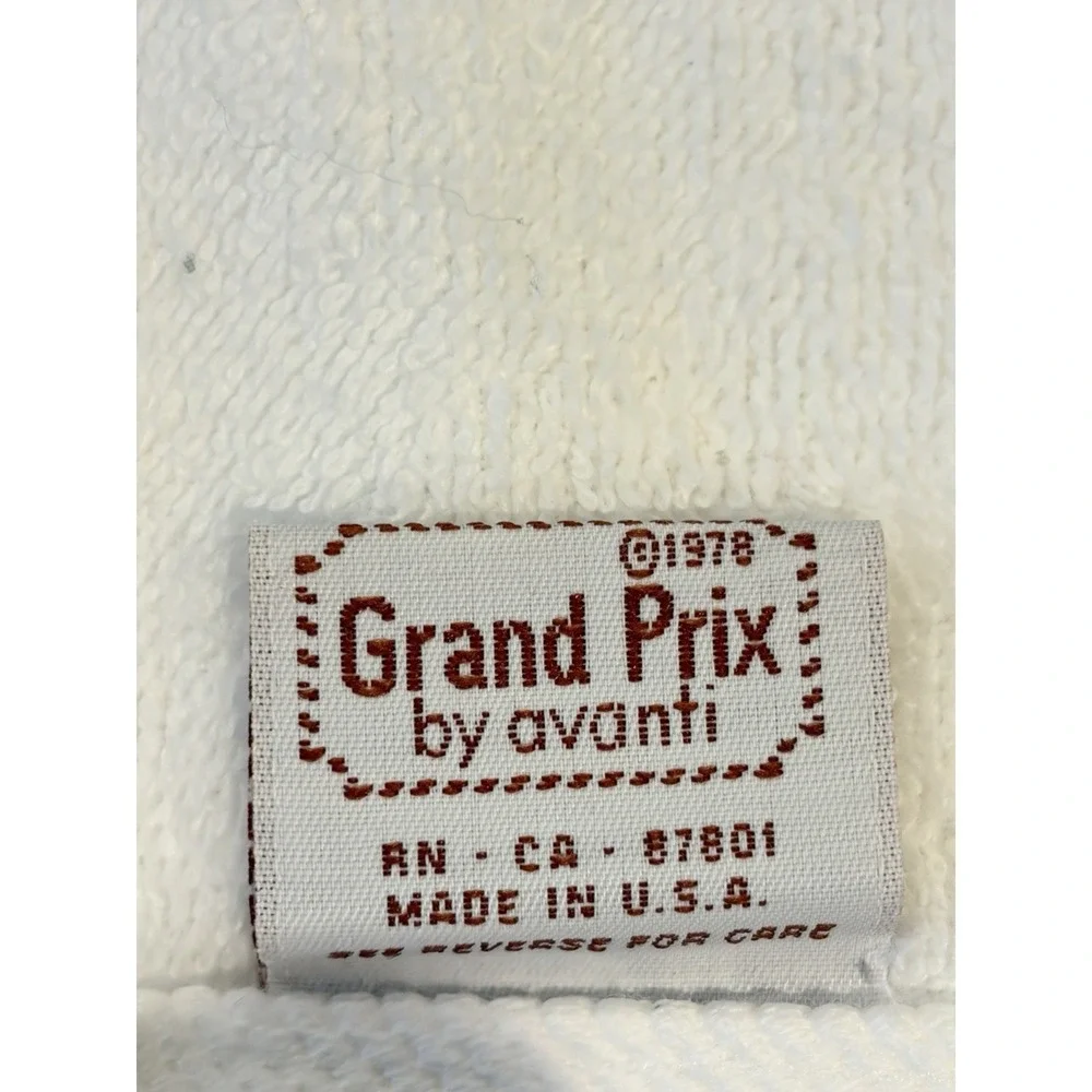 Vintage Grand Prix by Avanti Blue‎ Gingham Bow Bath Towels Set of 2 USA